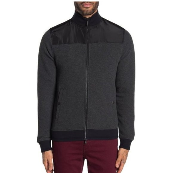 Toscano Textured Full Zip Jacket - Picture 1 of 9